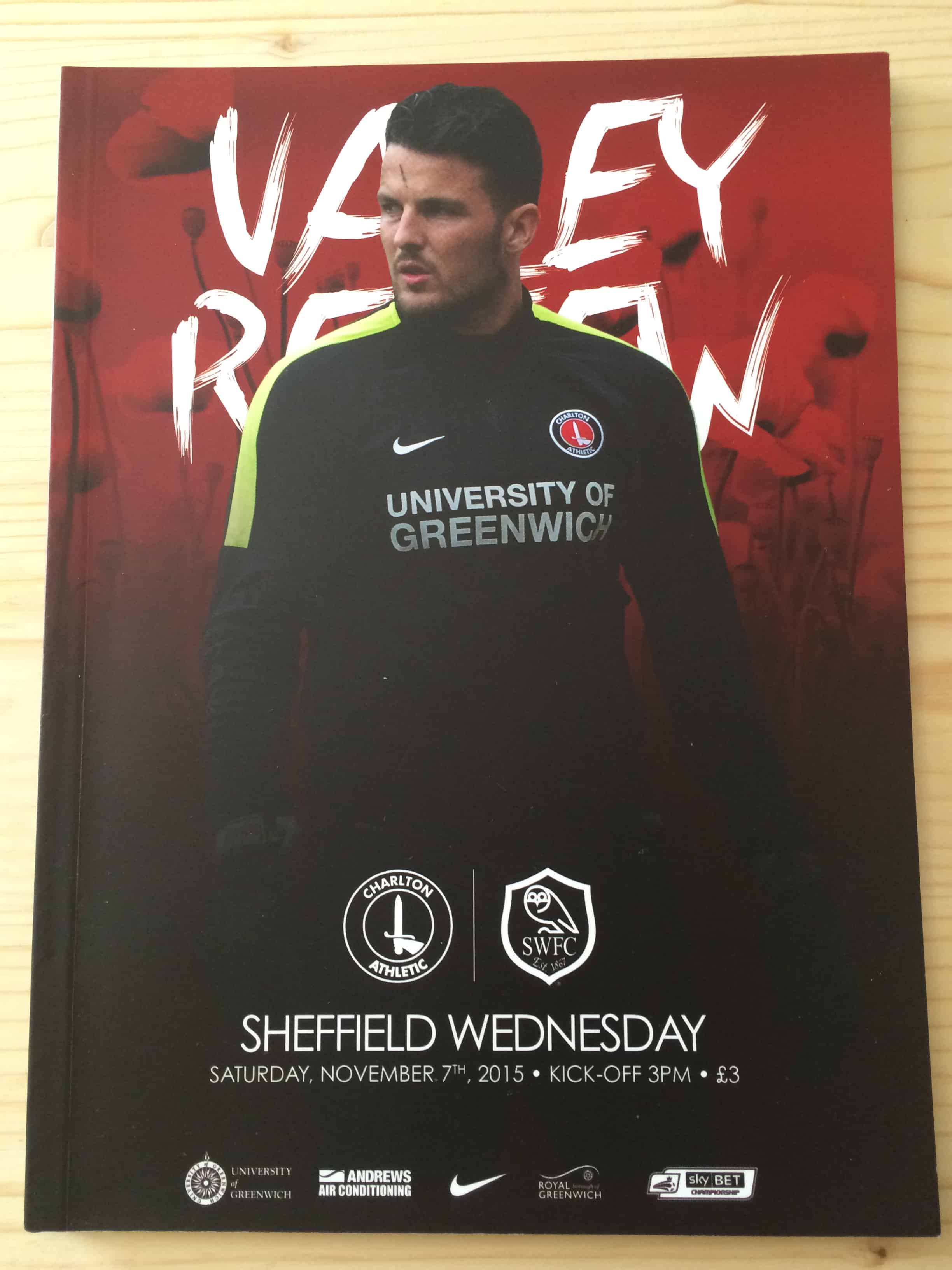 Charlton Athletic FC v Sheffield Wednesday FC 